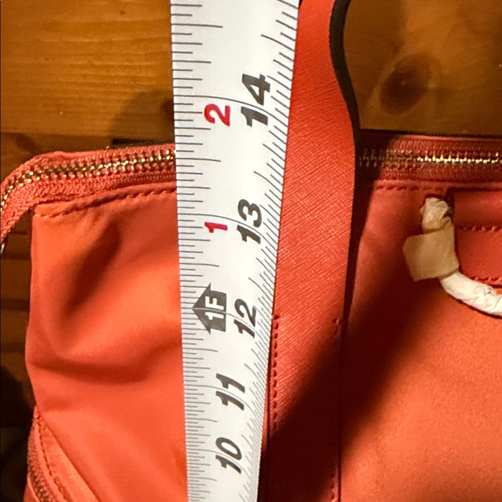 Henri Bendel Jetsetter Backpack With Patche’s with initials KAM BNWT RARE - Picture 7 of 10